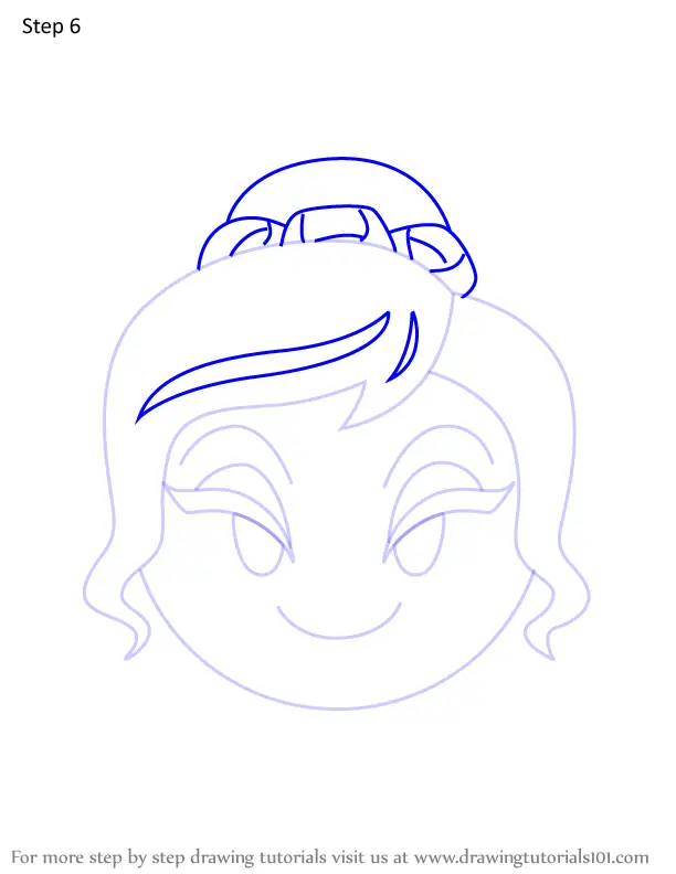 How to Draw The Bride from Disney Emoji Blitz (Disney Emoji Blitz) Step ...