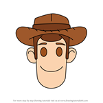 How to Draw Woody from Disney Emoji Blitz