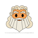 How to Draw Zeus from Disney Emoji Blitz