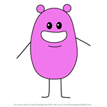 How to Draw Divvy from Dumb Ways To Die