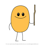 How to Draw Hapless from Dumb Ways To Die