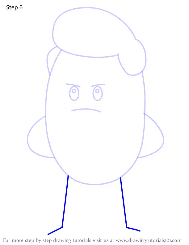 How To Draw Knucklehead From Dumb Ways To Die Dumb Ways To Die Step By Step