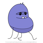How to Draw Putz from Dumb Ways To Die