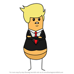 How to Draw Trump from Dumb Ways To Die
