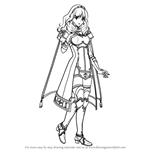 How to Draw Celica from Fire Emblem