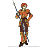 How to Draw Alen from Fire Emblem
