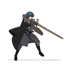 How to Draw Byleth from Fire Emblem