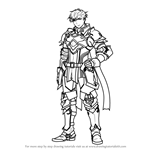 How to Draw Cain from Fire Emblem