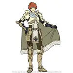 How to Draw Conrad from Fire Emblem
