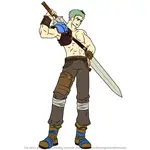 How to Draw Dieck from Fire Emblem