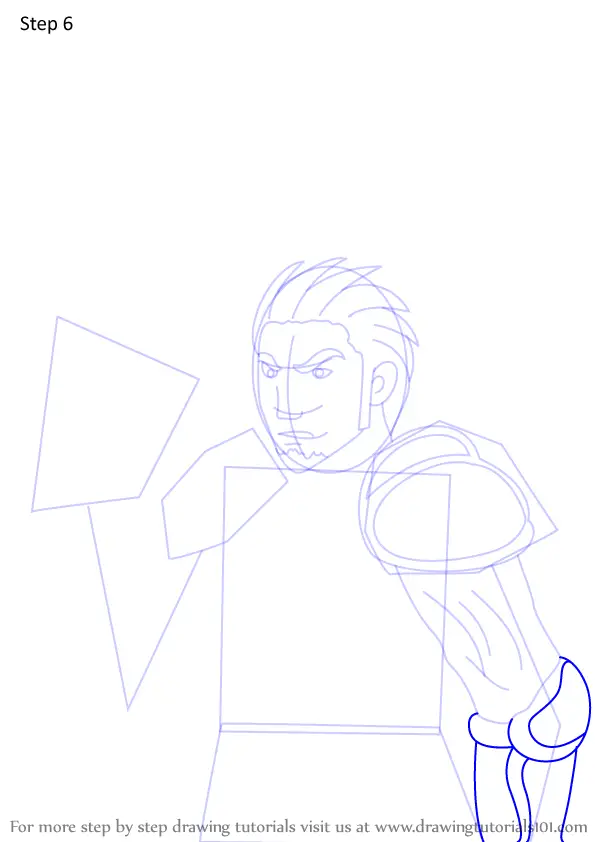 How To Draw Marcus From Fire Emblem (fire Emblem) Step By Step 