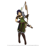 How to Draw Noire from Fire Emblem