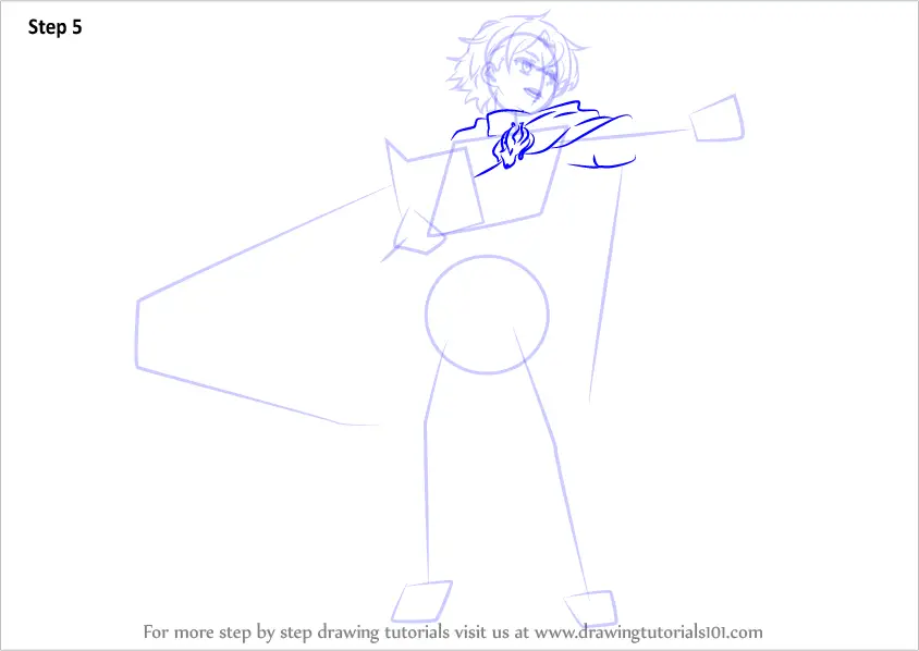 How to Draw Raigh from Fire Emblem (Fire Emblem) Step by Step