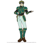 How to Draw Sain from Fire Emblem