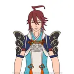 How to Draw Subaki from Fire Emblem