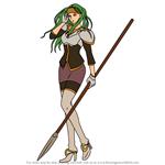 How to Draw Syrene from Fire Emblem