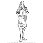 How to Draw Virion from Fire Emblem