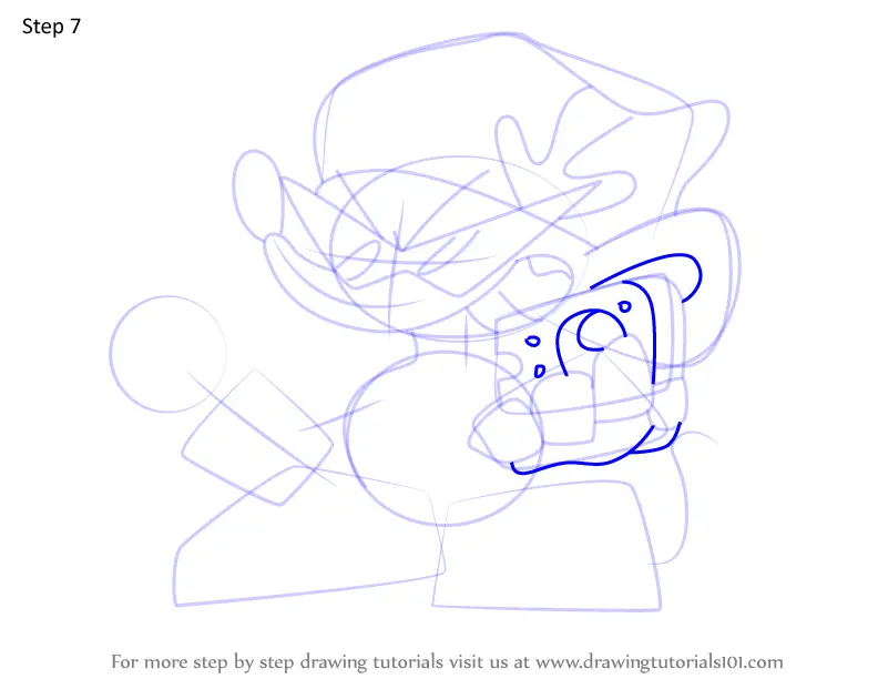 How to Draw Ritz The Rat from Friday Night Funkin (Friday Night Funkin ...