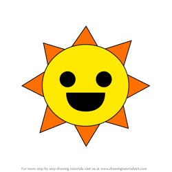 How to Draw Mr. Sun from Incredibox Sprunki