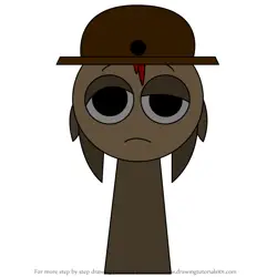 How to Draw Tunner Horror from Incredibox Sprunki