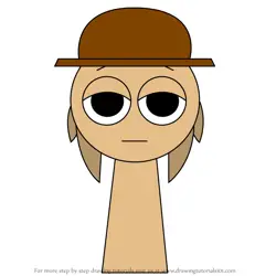 How to Draw Tunner from Incredibox Sprunki