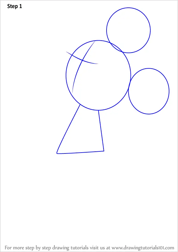 How to Draw King Mickey from Kingdom Hearts (Kingdom Hearts) Step by ...