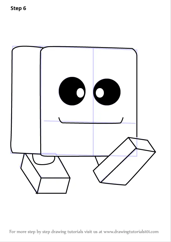 How to Draw Blocky from Kirby (Kirby) Step by Step ...