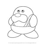 How to Draw Mr. Frosty from Kirby