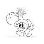 How to Draw Poppy Bros. Jr. from Kirby