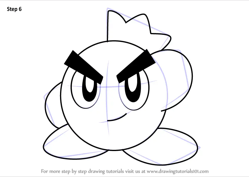 Learn How to Draw Prince Fluff from Kirby (Kirby) Step by ...