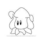 How to Draw Squishy from Kirby