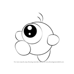 How to Draw Waddle Doo from Kirby