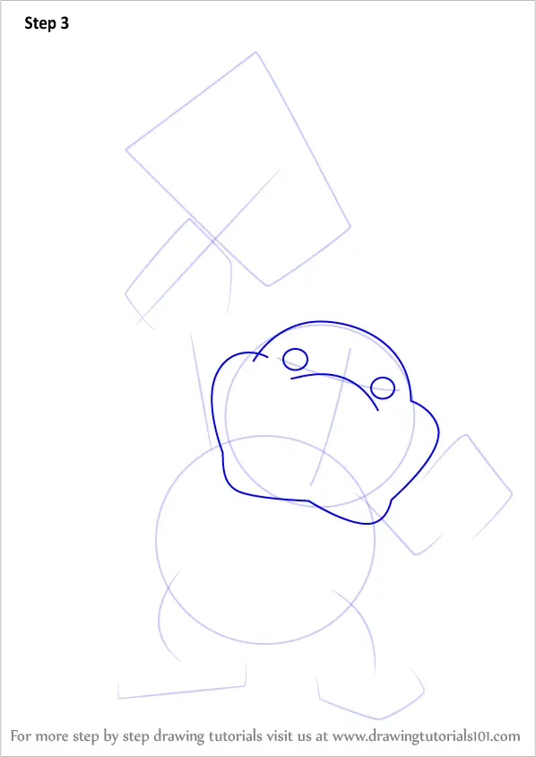 How to Draw Morton Koopa Jr. from Koopalings (Koopalings) Step by Step ...