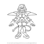 How to Draw Circulis from Medabots