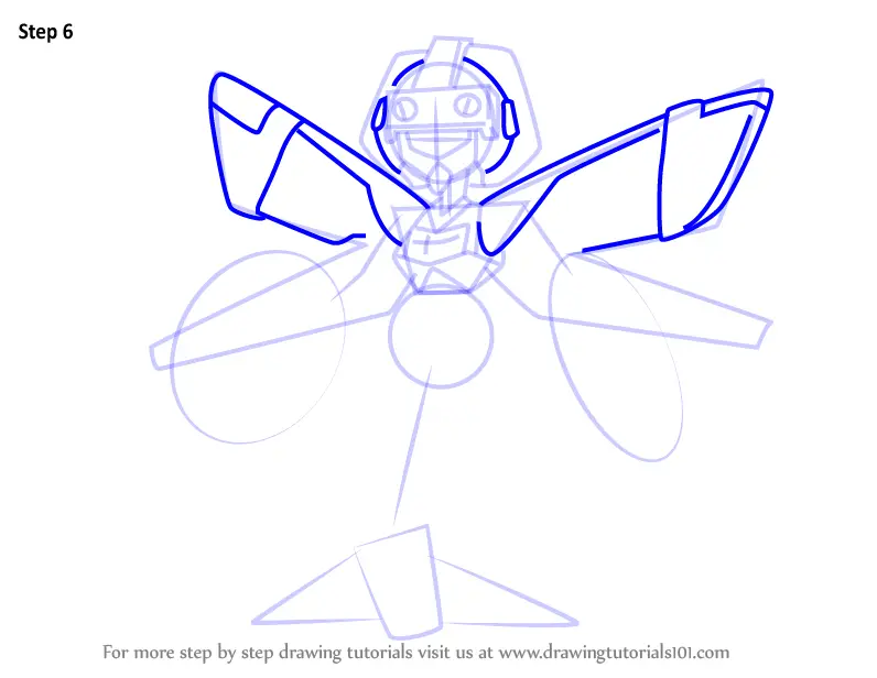 How to Draw Drakonfly from Medabots (Medabots) Step by Step ...