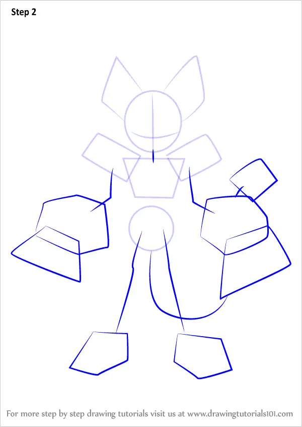 How to Draw Peppercat from Medabots (Medabots) Step by Step ...