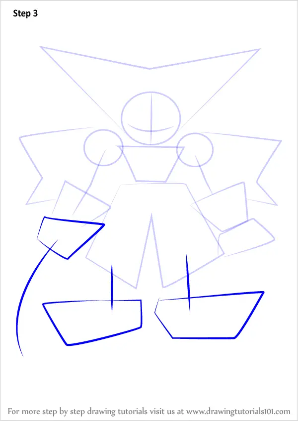 How to Draw Piraskull from Medabots (Medabots) Step by Step ...