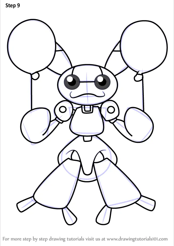 How to Draw Rappy from Medabots (Medabots) Step by Step ...