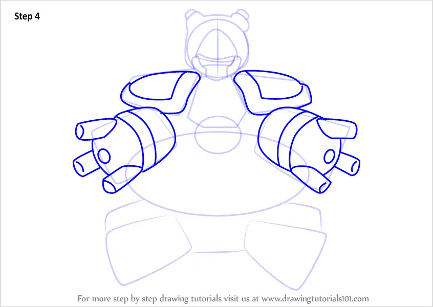 How to Draw Totalizer from Medabots (Medabots) Step by Step ...