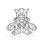 How to Draw Tundle from Medabots