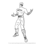 How to Draw Johnny Cage from Mortal Kombat