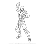 How to Draw Noob Saibot from Mortal Kombat