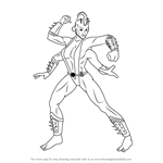 How to Draw Sheeva from Mortal Kombat