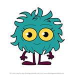 How to Draw Dweezil from Moshi Monsters