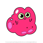 How to Draw Glob from Moshi Monsters