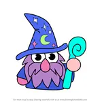 How to Draw Hocus from Moshi Monsters