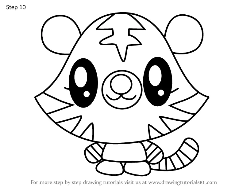 How to Draw Jeepers from Moshi Monsters (Moshi Monsters) Step by Step ...