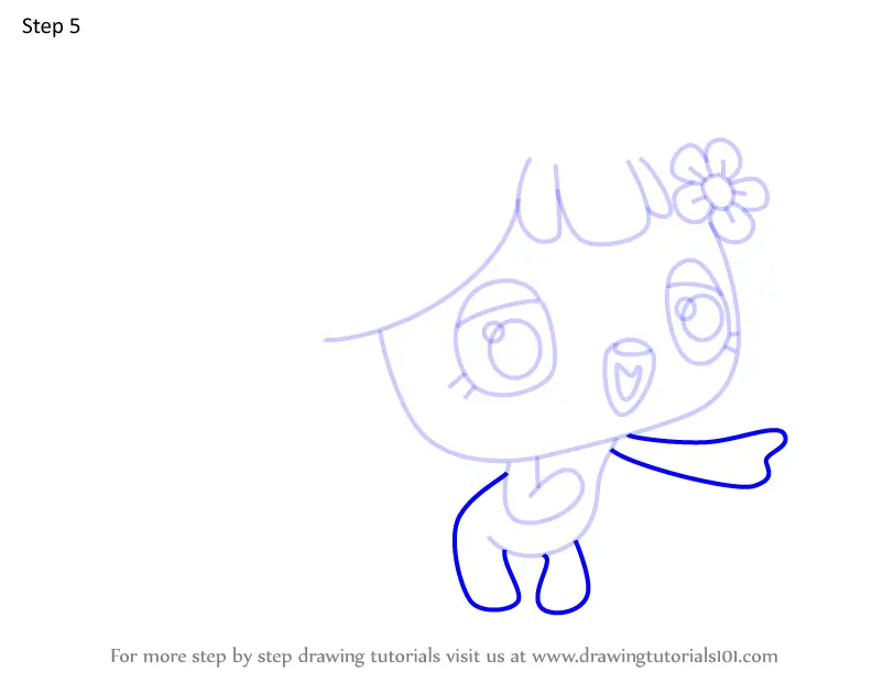 How to Draw Juno from Moshi Monsters (Moshi Monsters) Step by Step ...