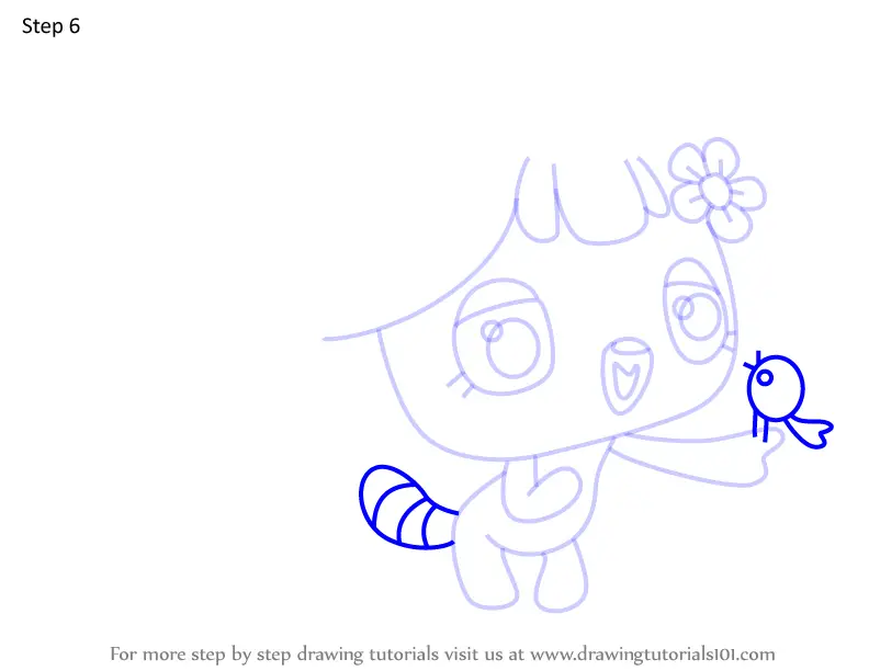 How to Draw Juno from Moshi Monsters (Moshi Monsters) Step by Step ...