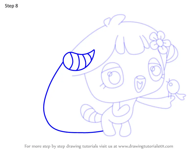 How to Draw Juno from Moshi Monsters (Moshi Monsters) Step by Step ...